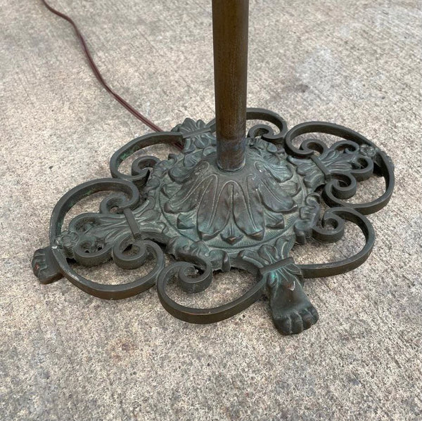 Vintage Antique Bronze Floor Lamp, c.1930’s