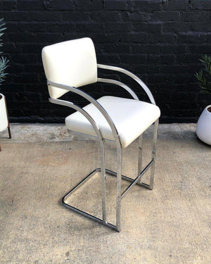 Mid-Century Modern. Milo Baughman Style Bar Stool