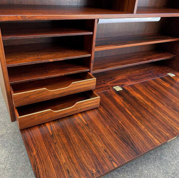 Danish Modern Brazilian Rosewood Bookcase by Carlo Jensen, 1960’s