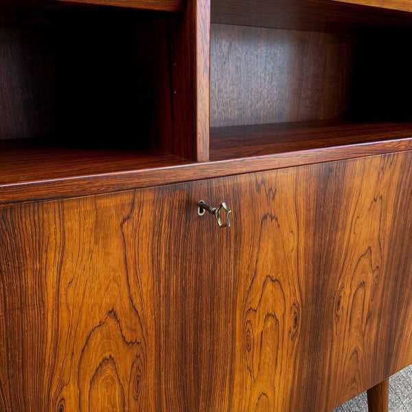 Danish Modern Brazilian Rosewood Bookcase by Carlo Jensen, 1960’s