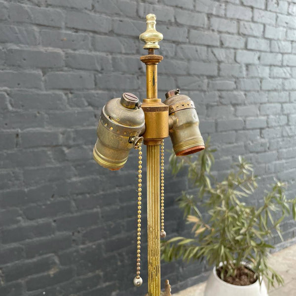 Antique Brass Floor Lamp
