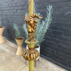 Antique Brass Floor Lamp
