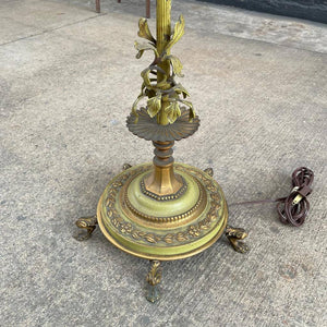 Antique Brass Floor Lamp