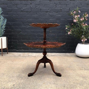 Antique Mahogany Two-Tier End / Side Table, c.1950’s