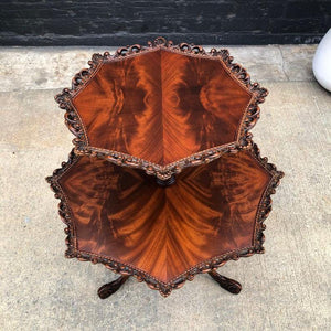 Antique Mahogany Two-Tier End / Side Table, c.1950’s