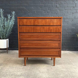 Mid-Century Modern Walnut Chest of Drawers, c.1960’s