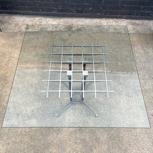 Mid-Century Modern “Grid” Dining Table by Robert Josten, c.1970’s