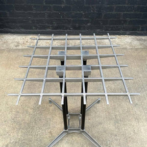 Mid-Century Modern “Grid” Dining Table by Robert Josten, c.1970’s