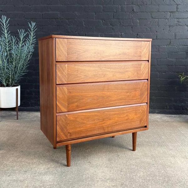 Mid-Century Modern Walnut Highboy Chest of Drawers, c.1960’s