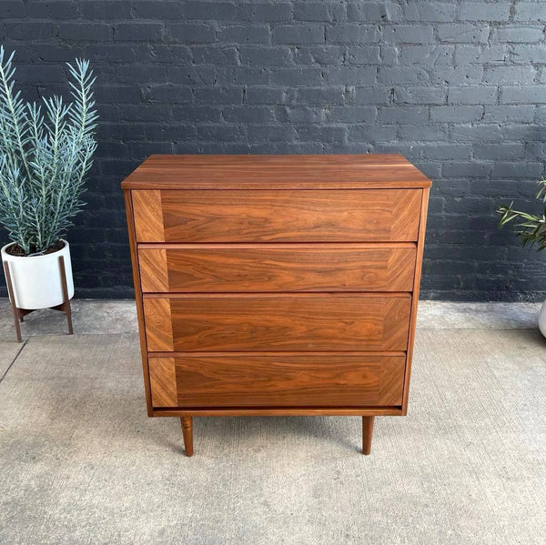 Mid-Century Modern Walnut Highboy Chest of Drawers, c.1960’s