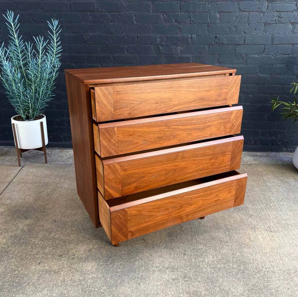 Mid-Century Modern Walnut Highboy Chest of Drawers, c.1960’s