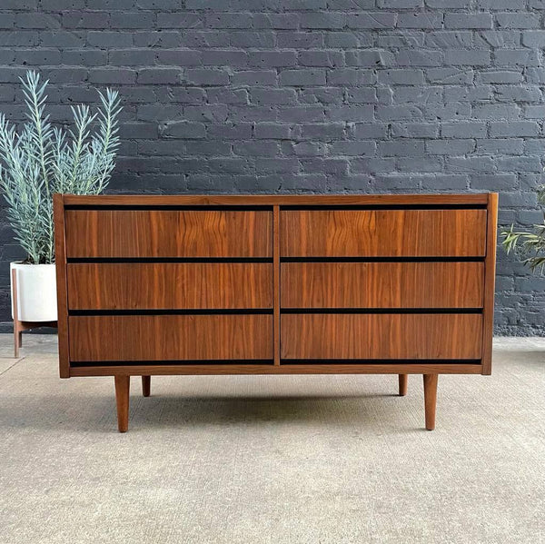 Mid-Century Modern Walnut Dresser by Lane Furniture, c.1950’s