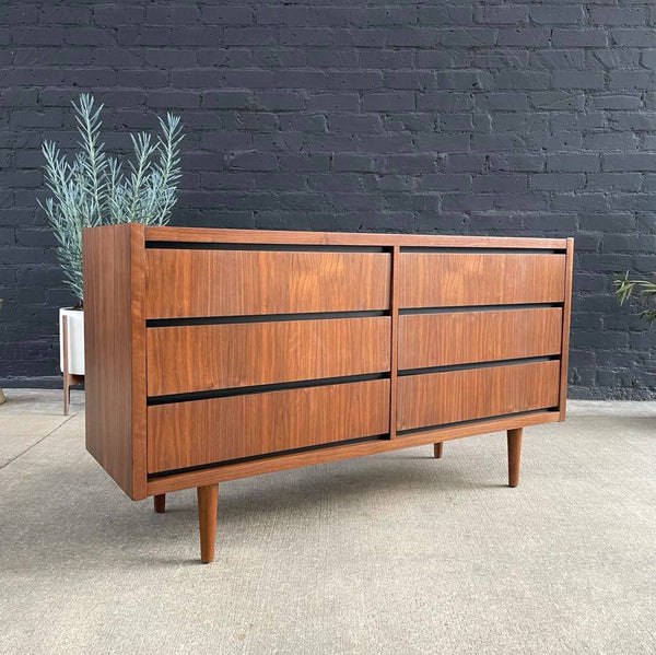 Mid-Century Modern Walnut Dresser by Lane Furniture, c.1950’s