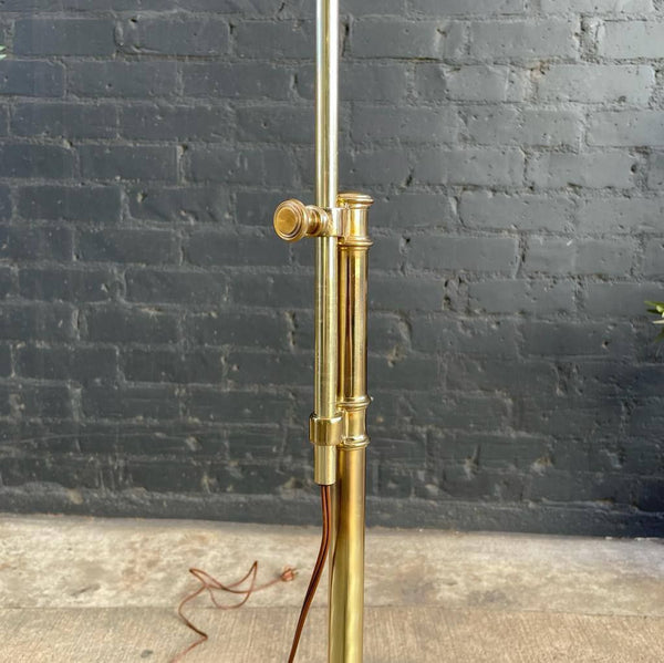 Vintage Modern Brass Floor Lamp by Stiffel, c. 1980’s