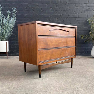 Mid-Century Modern Walnut Chest by Bassett Furniture, c.1960’s