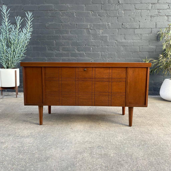 Mid-Century Modern Walnut Cedar Trunk Chest by Lane Furniture, c.1960’s