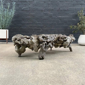 Vintage Drift Wood Coffee Table Base, no Glass Included