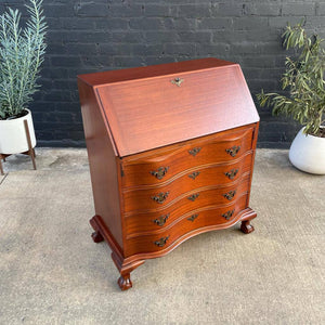 Antique Mahogany Drop-Down Secretary Desk
