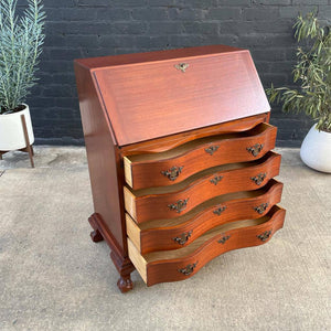 Antique Mahogany Drop-Down Secretary Desk