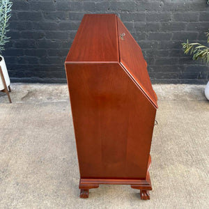 Antique Mahogany Drop-Down Secretary Desk