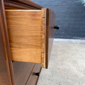 Mid-Century Modern Walnut Dresser by Bassett Furniture, c.1960’s