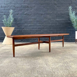 Mid-Century Modern Coffee Table by Kipp Stewart “Declaration” for Drexel, c.1950’s