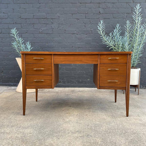 Mid-Century Modern Walnut Desk, c.1950’s