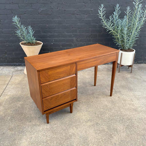 Mid-Century Modern Walnut Writing Desk, c.1960’s