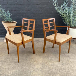 Set of 6 Mid-Century Modern Walnut Dining Chairs, c.1960’s
