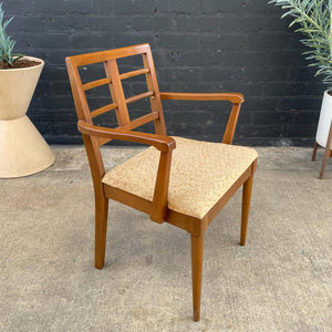 Set of 6 Mid-Century Modern Walnut Dining Chairs, c.1960’s