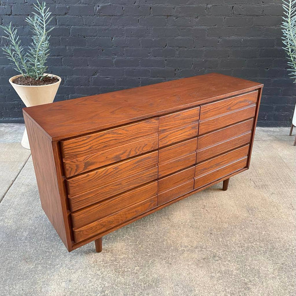 Mid-Century Modern Walnut Dresser by LA Period Furniture, c.1960’s