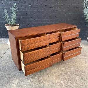 Mid-Century Modern Walnut Dresser by LA Period Furniture, c.1960’s