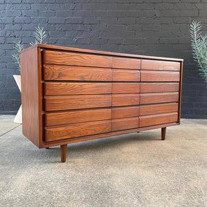 Mid-Century Modern Walnut Dresser by LA Period Furniture, c.1960’s