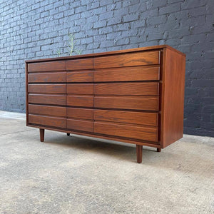 Mid-Century Modern Walnut Dresser by LA Period Furniture, c.1960’s