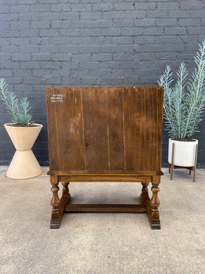 Vintage English Style Drop-Down Desk, c.1960’s