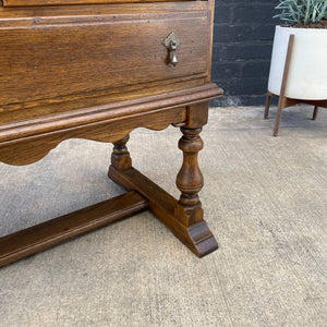 Vintage English Style Drop-Down Desk, c.1960’s