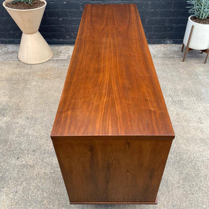 Mid-Century Modern 9-Drawer Walnut Dresser, c.1960’s