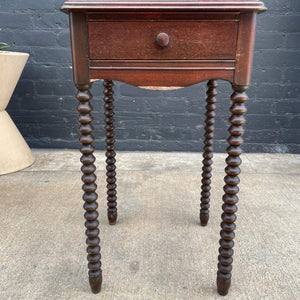 Pair of Vintage Mahogany End Table Night Stands, c.1950’s