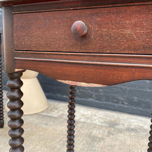 Pair of Vintage Mahogany End Table Night Stands, c.1950’s