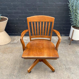 Vintage Swivel Office Chair by Boling Chair Co.