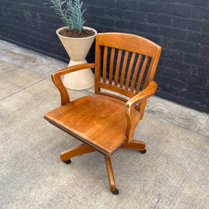 Vintage Swivel Office Chair by Boling Chair Co.