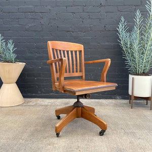 Vintage Swivel Office Chair by Boling Chair Co.