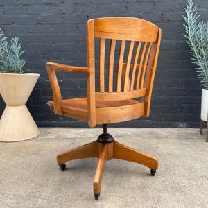 Vintage Swivel Office Chair by Boling Chair Co.