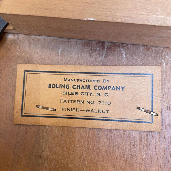 Vintage Swivel Office Chair by Boling Chair Co.