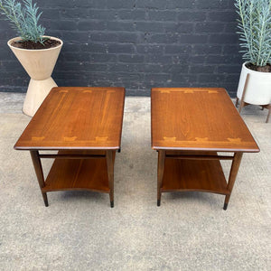 Pair of Mid-Century Modern Walnut Side Tables by Lane Furniture, c.1960’s