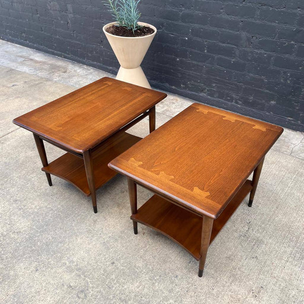 Pair of Mid-Century Modern Walnut Side Tables by Lane Furniture, c.1960’s