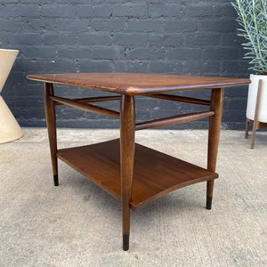 Pair of Mid-Century Modern Walnut Side Tables by Lane Furniture, c.1960’s