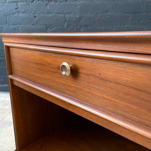 Pair of Mid-Century Modern Walnut Night Stands for Imperial Furniture, c.1960’s