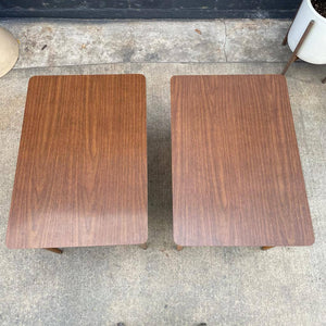 Pair of Mid-Century Modern Floating Top Side / End Tables, c.1960’s
