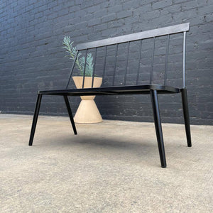 Vintage Aluminum Metal Bench Indoor/Outdoor